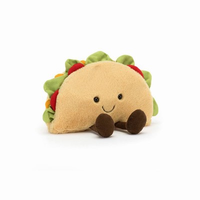 Jellycat Taco UK | 35928BKSD